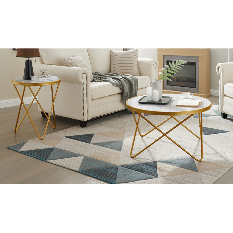 Mercer41 2 Piece Coffee Table Set Wayfair